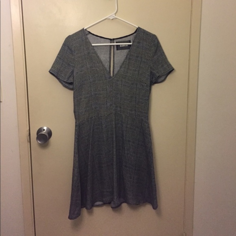 Reformation Plaid Mini Dress